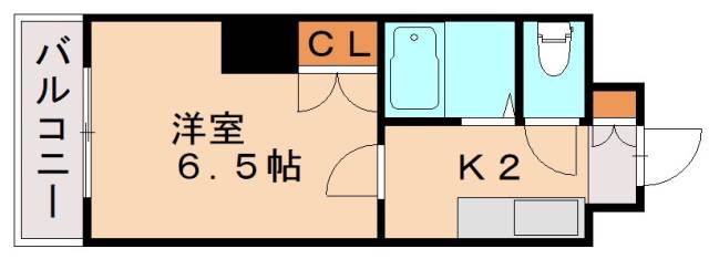 飯塚市有井のマンションの間取り