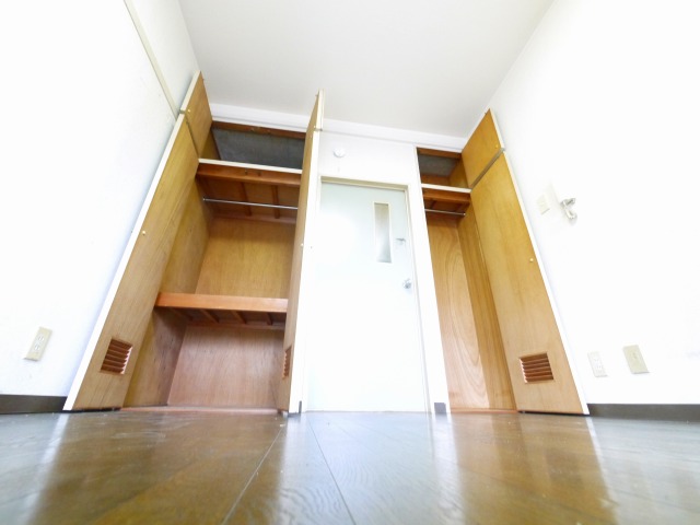 収納　十分な収納スペースがあります