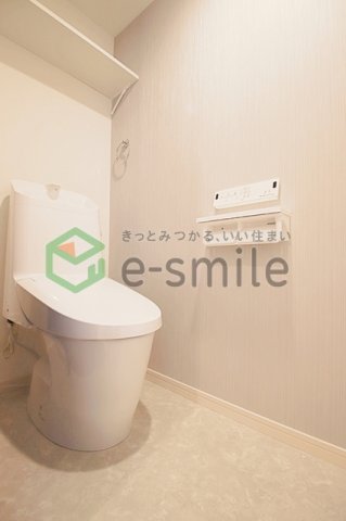 トイレ　ゆったりとした空間のトイレです