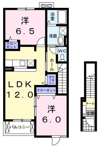 プラシードの間取り