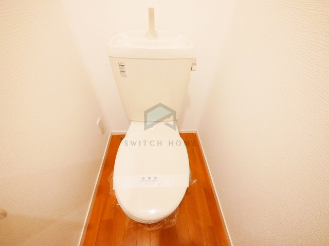 トイレ　ゆったりとした空間のトイレです