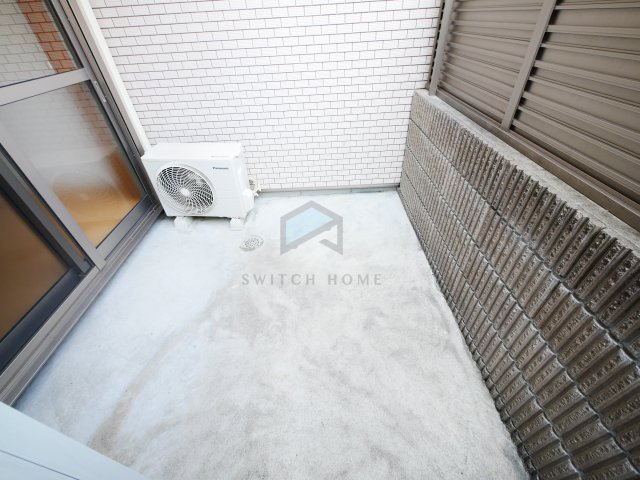 バルコニー　広々としたバルコニーです