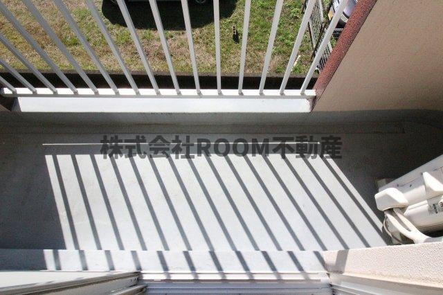 バルコニー　落ち着いた時間を過ごせるバルコニーです