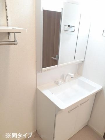 洗面設備　※同施工会社、類似仕様の物件の写真です。
