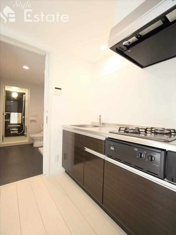 キッチン　システムキッチン　2口コンロ