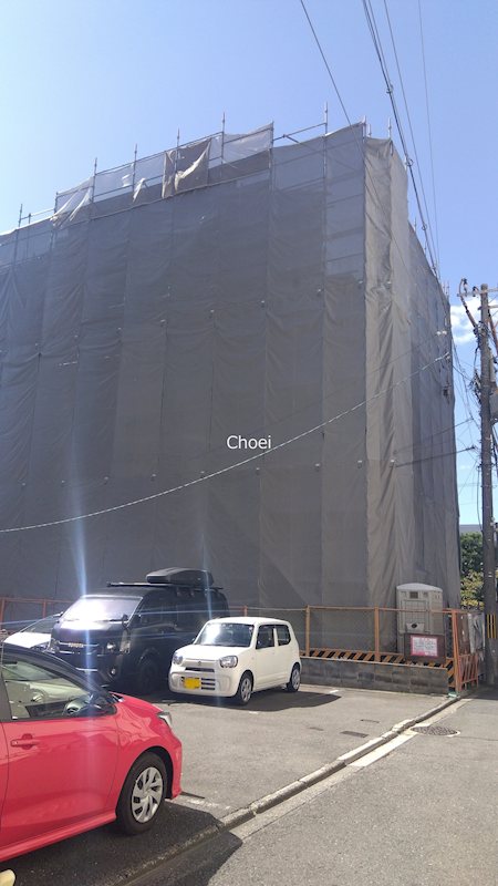 建物外観　2026.10.9建築中写真です