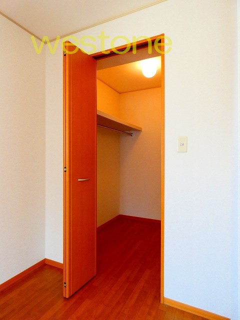 収納　洋室には大きなウォークインクローゼットがあります