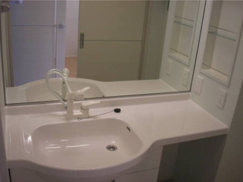 洗面設備　図面と現状に相違がある場合には現状を優先