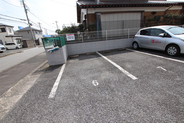 駐車場　要空確認