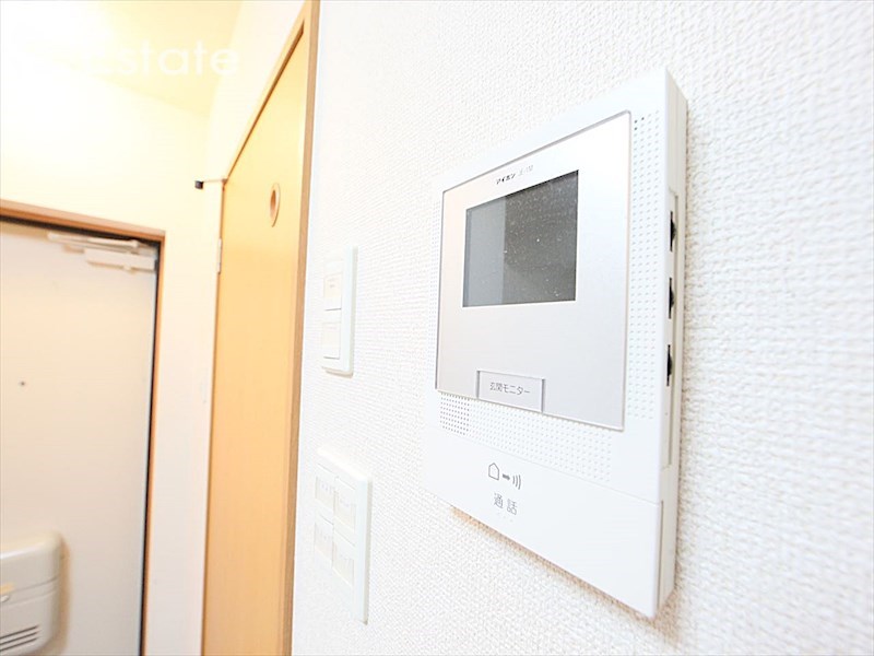 セキュリティ　モニター付きインターホン