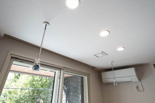 その他設備　室内洗濯干し