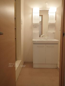 洗面設備　洗髪洗面化粧台