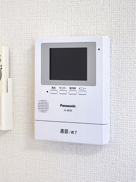 セキュリティ　カラーモニター付インターホン