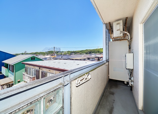 バルコニー　西面バルコニー