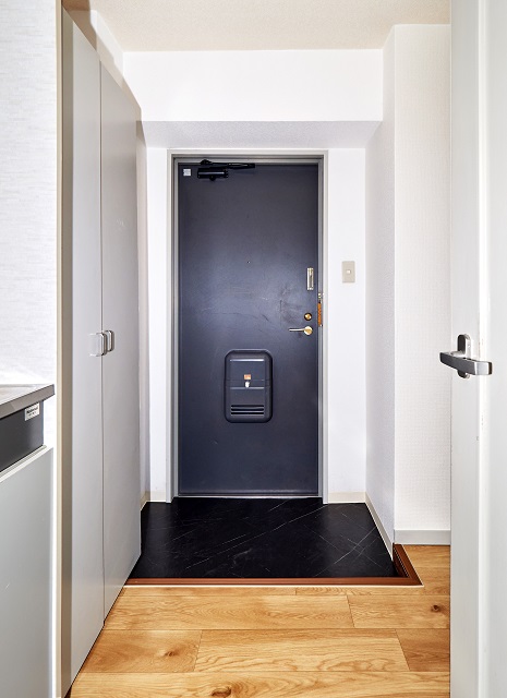 玄関　落ち着いた玄関です