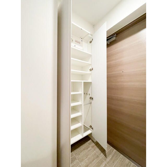 収納　たっぷりとした収納スペースです