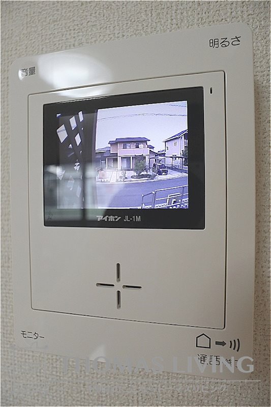 セキュリティ　安心のモニター付きインターフォンです。