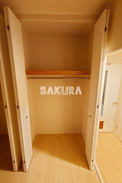 収納　お荷物の多い方でも安心のクローゼット付き♪