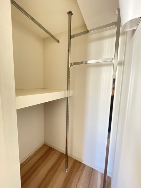 収納　ウォークインクローゼット前回募集時の写真です