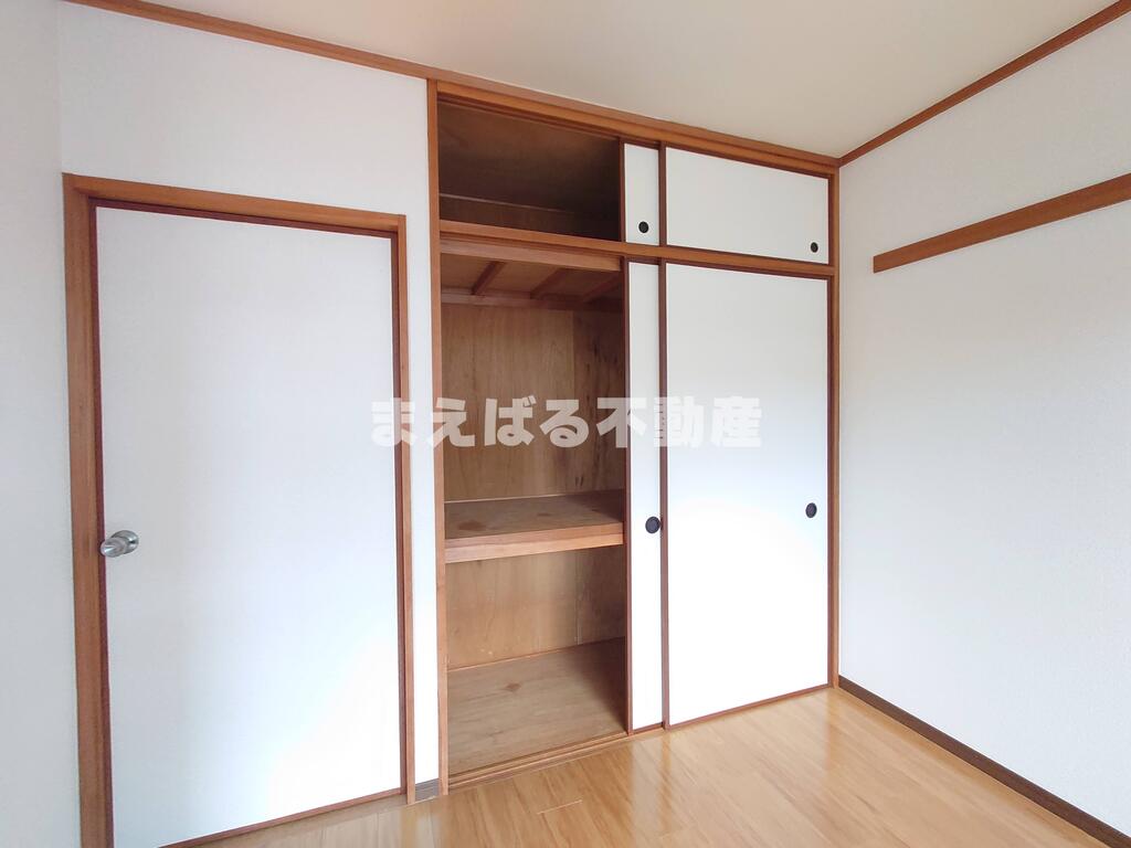 収納　収納力のある押入れ