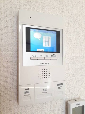 セキュリティ　モニター付きインターホンです