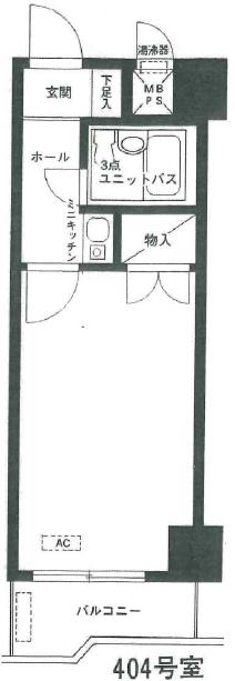 ライオンズマンション横浜第5の間取り写真