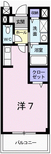 シャルマンビラBの間取り写真