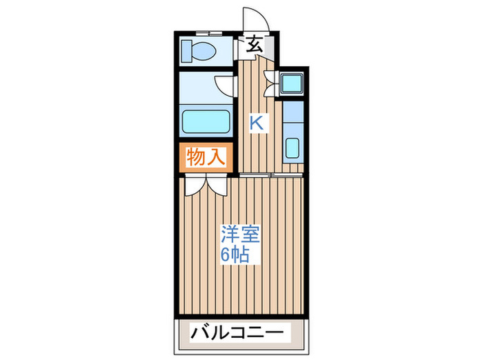 メゾン伊藤の間取り写真