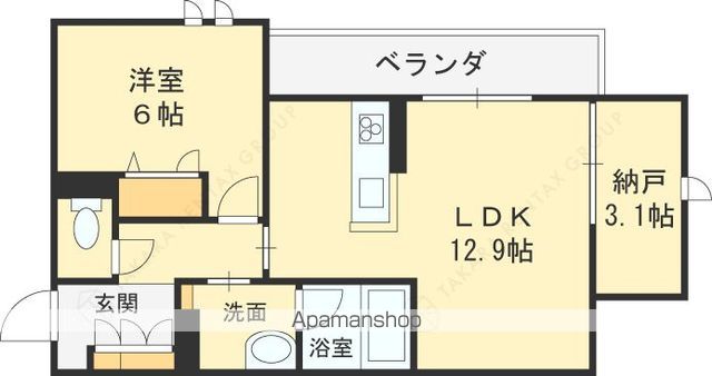 シャーメゾン リアンの間取り写真