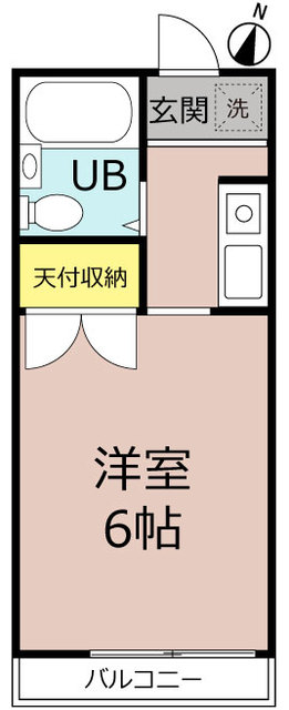 ＪＲ埼京線 与野本町駅 徒歩35分 2階建 築40年の間取り写真