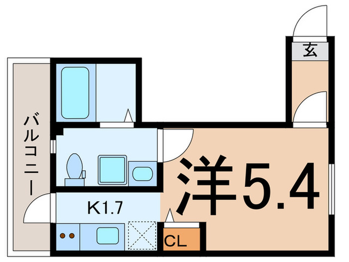 プレミアムコート鶴見の間取り写真