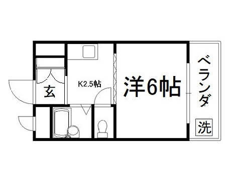 メゾン市川壱番館の間取り写真