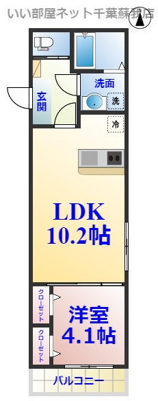 アトレイユ蘇我の間取り写真