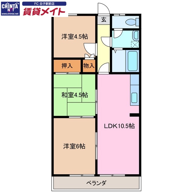 Briseの間取り写真