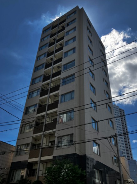 建物外観　2012年竣工　ザ・パークハウスアーバンス高輪：外観