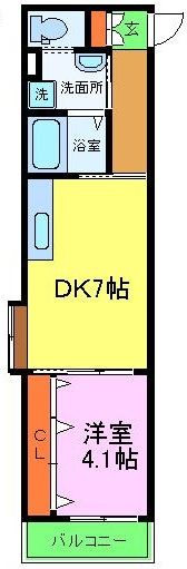 フォレストインサイドVの間取り写真
