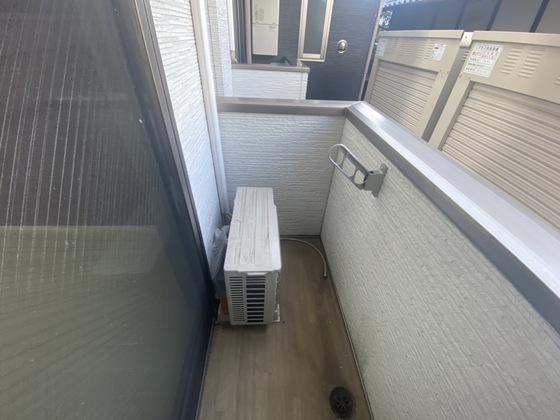 バルコニー　※別部屋の写真です