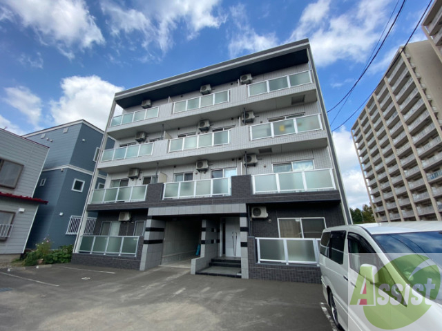 建物外観　札幌市東区北７条東「サンコート北７条弐番館」