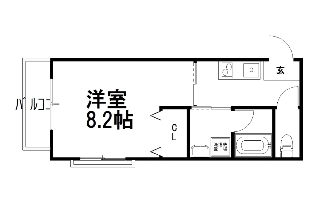 エクセレント出町柳の間取り写真