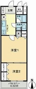 ライオンズマンション白金第2の間取り写真