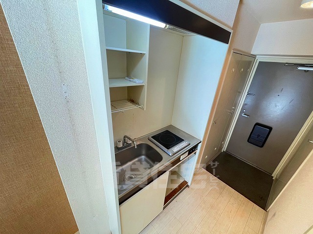 ＪＲ大阪環状線 寺田町駅 徒歩5分 8階建 築37年のキッチン写真