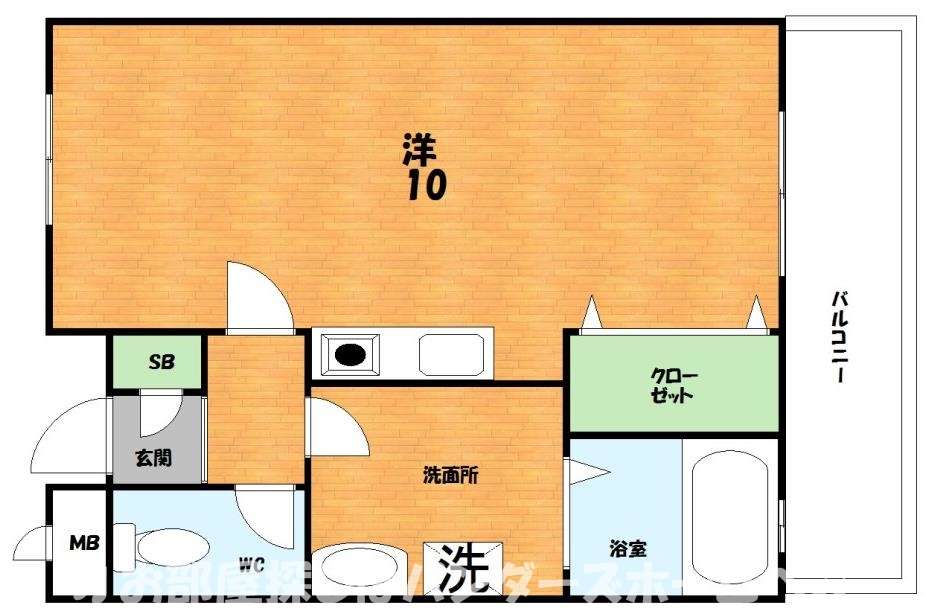 ツインヒルズの間取り