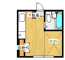 高尾シティコーポの間取り