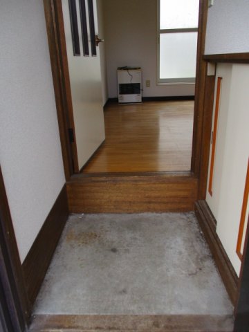 キューブ岩見沢の玄関写真