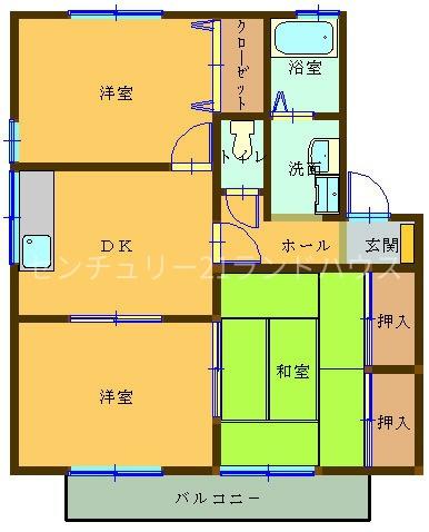 セジュールウィルモアA棟_間取り_0