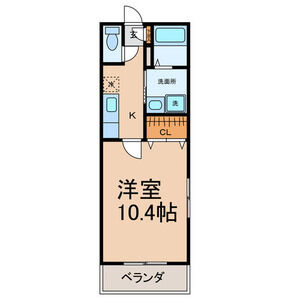 パークサイドMの間取り