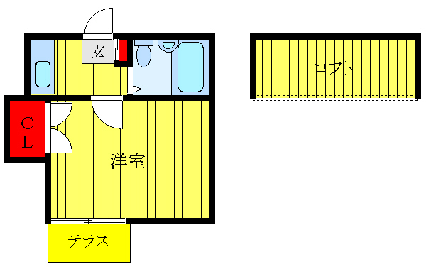 東京都北区上十条５（アパート）の賃貸物件の間取り