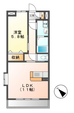 シャンティークの間取り