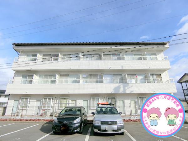 長野市大字大豆島のマンションの建物外観