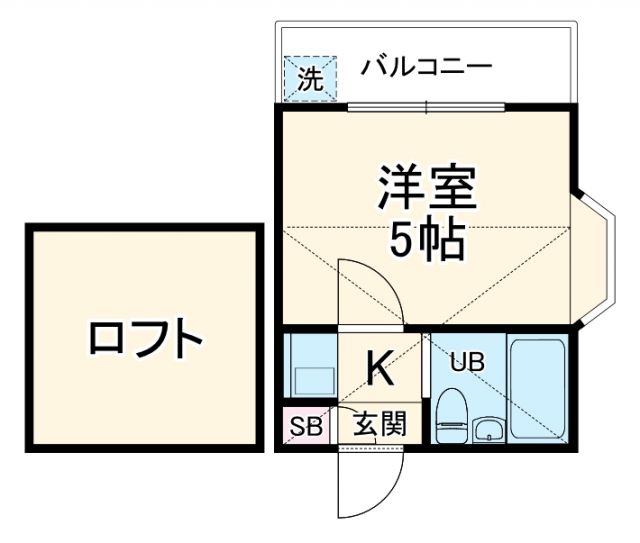 FLAT-Bの間取り